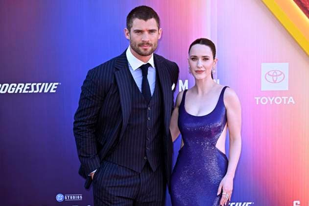 David Corenswet und Rachel Brosnahan bei der Weltpremiere des Kinofilms Superman im TCL Chinese Theatre. Los Angeles, 07.07.2025