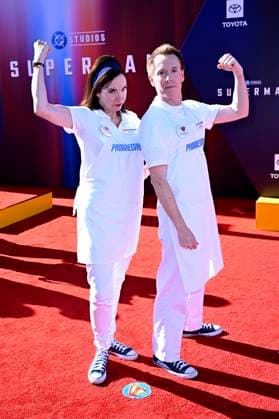 Stephanie Courtney und Jim Cashman bei der Weltpremiere des Kinofilms Superman im TCL Chinese Theatre. Los Angeles, 07.07.2025