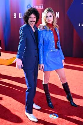 Eric Nally und Lou Lou Safran bei der Weltpremiere des Kinofilms Superman im TCL Chinese Theatre. Los Angeles, 07.07.2025