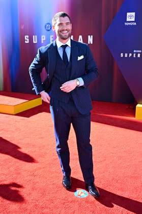 David Corenswet bei der Weltpremiere des Kinofilms Superman im TCL Chinese Theatre. Los Angeles, 07.07.2025
