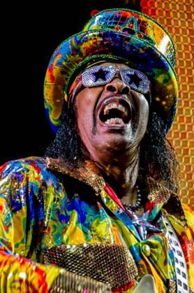 Bootsy Collins en concert dans le cadre des nuits du sud, Place Du Grand Jardin à Vence le 31 juillet 2014. Bootsy Collins performs live in Vence, South France on july 31, 2014. Vence France Copyright: xLIONELxURMANxx xBESTIMAGExLIONELxURMANxx xBESTIMAGEx