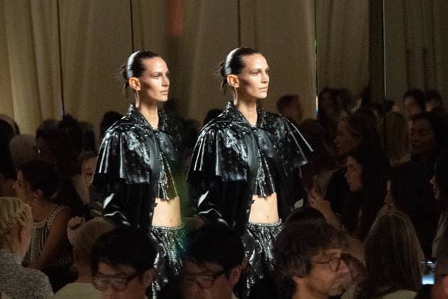 PFW Chanel Runway AM A model walks the runway during the Chanel Haute Couture Fall Winter 2025 2026 show as part of Paris Fashion Week in Paris, France on July 08, 2025. Photo by Aurore Marechal ABACAPRESS.COM Paris France  Copyright: xMarechalxAurore ABACAx