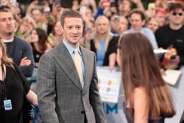 Joseph Quinn bei der Ankunft zur The Fantastic Four - First Steps Film Premiere und Fan Event am 8.07.2025 im Center am Potsdamer Platz in Berlin The Fantastic Four Filmpremiere in Berlin