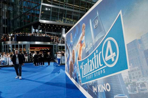 The Fantastic Four - First Steps Film Premiere und Fan Event am 8.07.2025 im Center am Potsdamer Platz in Berlin