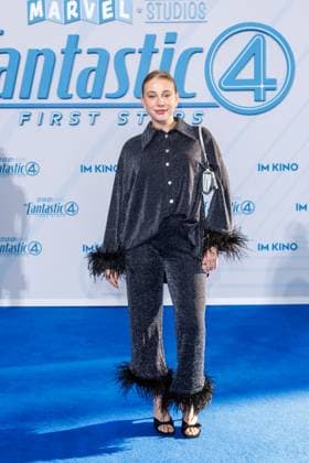 Fan-Event - The Fantastic 4 : First Steps Paula Senfkorn beim Fan- Event zum Kinostart zu The Fantastic 4 : First Steps im Das Center (ehem. Sony Center) am 08.07.2025 in Berlin. Copyright: xEventpressxKochanx