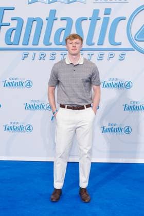 Fan-Event - The Fantastic 4 : First Steps Liam Carpenter beim Fan- Event zum Kinostart zu The Fantastic 4 : First Steps im Das Center (ehem. Sony Center) am 08.07.2025 in Berlin. Copyright: xEventpressxKochanx