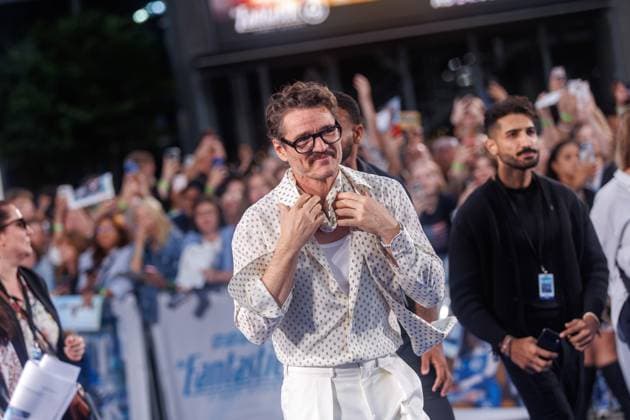 Fan-Event - The Fantastic 4 : First Steps Pedro Pascal beim Fan- Event zum Kinostart zu The Fantastic 4 : First Steps im Das Center (ehem. Sony Center) am 08.07.2025 in Berlin. Copyright: xEventpressxKochanx