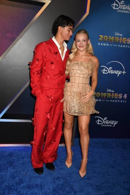 Malachi Barton & Freya Skye attends the world premiere of Disney s Zombies 4: Dawn of the Vampires at the El Capitan Theatre in Hollywood, California, on July 8, 2025. Copyright: xJeffreyxMayerx xMediaPunchx