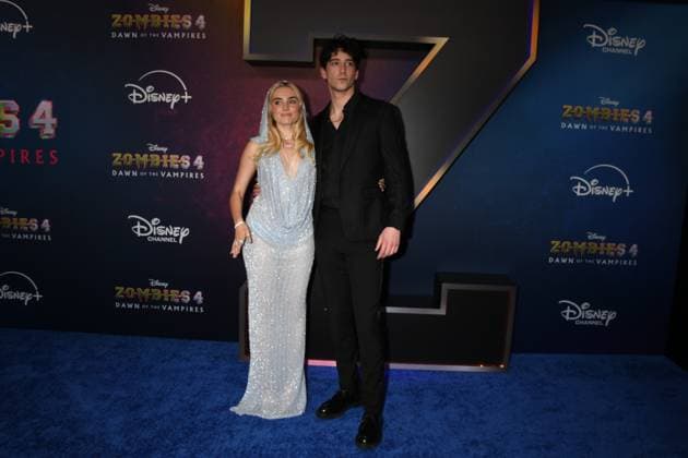 Meg Donnelly attends the world premiere of Disney s Zombies 4: Dawn of the Vampires at the El Capitan Theatre in Hollywood, California, on July 8, 2025. Copyright: xJeffreyxMayerx xMediaPunchx