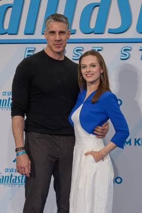 Mike Gallera und Nadja Gallera - Fan-Event THE FANTASTIC FOUR:FIRST STEPS im Center in Berlin am 08.07.2025. Fan-Event - The Fantastic Four