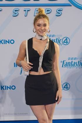 Alina Khan - Fan-Event THE FANTASTIC FOUR:FIRST STEPS im Center in Berlin am 08.07.2025. Fan-Event - The Fantastic Four