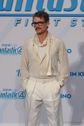 Pedro Pascal - Fan-Event THE FANTASTIC FOUR:FIRST STEPS im Center in Berlin am 08.07.2025. Fan-Event - The Fantastic Four