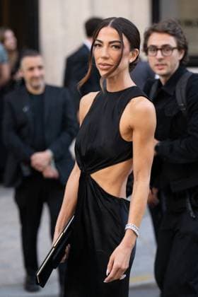 PFW - Georgio Armani Outside Arrivals Skye Hankey attends the Georgio Armani Haute Couture Fall Winter 2025 2026 show as part of Paris Fashion Week on July 08, 2025 in Paris, France. Photo by Laurent Zabulon ABACAPRESS.COM Paris France  Copyright: xZabulonxLaurent ABACAx