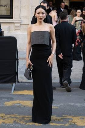 PFW - Georgio Armani Outside Arrivals Jessica Wang attends the Georgio Armani Haute Couture Fall Winter 2025 2026 show as part of Paris Fashion Week on July 08, 2025 in Paris, France. Photo by Laurent Zabulon ABACAPRESS.COM Paris France  Copyright: xZabulonxLaurent ABACAx