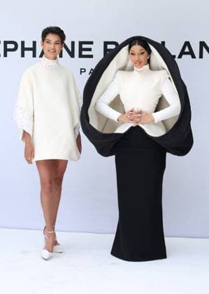 Eve Gilles Miss France 2024 and Cardi B Arrivals at the Stéphane Rolland Fall Winter 2025 2026 Haute Couture Collection show during Paris Fashion Week PFW on July 8, 2025 Denis Guignebourg Bestimage Arrivals at the Stéphane Rolland Fall Winter 2025 2026 Haute Couture Collection show during Paris Fashion Week PFW on July 8, 2025 Paris France  Copyright: xDenisxGuignebourgx xBestimagexDenisxGuignebourgx xBestimagex