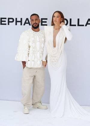 Slimane et Vitaa Arrivals at the Stéphane Rolland Fall Winter 2025 2026 Haute Couture Collection show during Paris Fashion Week PFW on July 8, 2025 Denis Guignebourg Bestimage Arrivals at the Stéphane Rolland Fall Winter 2025 2026 Haute Couture Collection show during Paris Fashion Week PFW on July 8, 2025 Paris France  Copyright: xDenisxGuignebourgx xBestimagexDenisxGuignebourgx xBestimagex