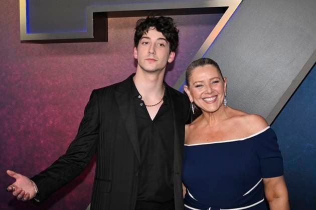 July 8, 2025, Hollywood, California, USA: Milo Manheim and Camryn Manheim attend Disney s Zombies 4: Dawn of the Vampires. Hollywood USA - ZUMAb173 20250708_aap_b173_019 Copyright: xBillyxBennightx