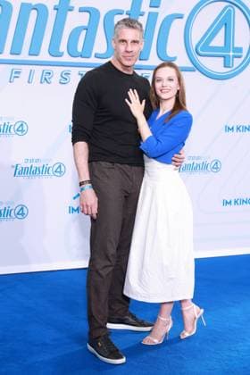 08.07.2025 , Nadja Gallera mit Freund Mike zur Premiere von The Fantastic Four: First Steps, Das Center am Potsdamer Platz, Berlin, Berlin