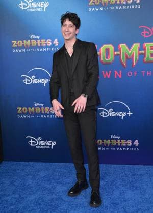 Zombies 4 Dawn of the Vampires Premiere - Los Angeles, USA LOS ANGELES, USA. July 08, 2025: Milo Manheim at the premiere for Disney s Zombies 4: Dawn of the Vampires . Los Angeles CA USA  Copyright: xPaulxSmith Featureflashx