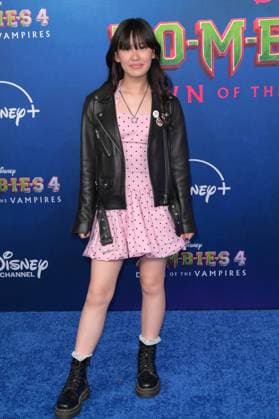Zombies 4 Dawn of the Vampires Premiere - Los Angeles, USA LOS ANGELES, USA. July 08, 2025: Zooey Miyoshi at the premiere for Disney s Zombies 4: Dawn of the Vampires . Los Angeles CA USA  Copyright: xPaulxSmith Featureflashx