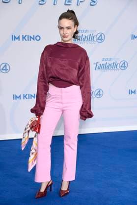 Sarah Foxx beim Fan Event zum Kinofilm The Fantastic Four: First Steps in Das Center. Berlin, 08.07.2025