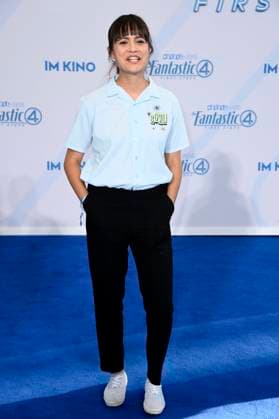 Claire Oelkers beim Fan Event zum Kinofilm The Fantastic Four: First Steps in Das Center. Berlin, 08.07.2025