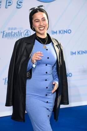 Tua El-Fawwal beim Fan Event zum Kinofilm The Fantastic Four: First Steps in Das Center. Berlin, 08.07.2025