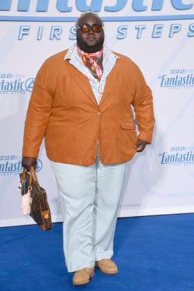 Richmond Rockson beim Fan Event zum Kinofilm The Fantastic Four: First Steps in Das Center. Berlin, 08.07.2025