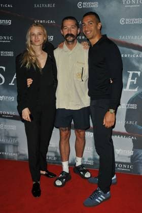 Salvable UK film premiere, London guest, Shia LaBeouf and Emir Sanioglu at the Salvable UK film premiere, Curzon Soho, Shaftesbury Avenue, on Tuesday 08 July 2025 in London, England, UK. CAP CAN CAN London Great Britain UK Copyright: xCanxNguyen CapitalxPicturesx