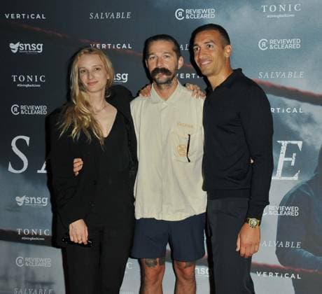 Salvable UK film premiere, London guest, Shia LaBeouf and Emir Sanioglu at the Salvable UK film premiere, Curzon Soho, Shaftesbury Avenue, on Tuesday 08 July 2025 in London, England, UK. CAP CAN CAN London Great Britain UK Copyright: xCanxNguyen CapitalxPicturesx