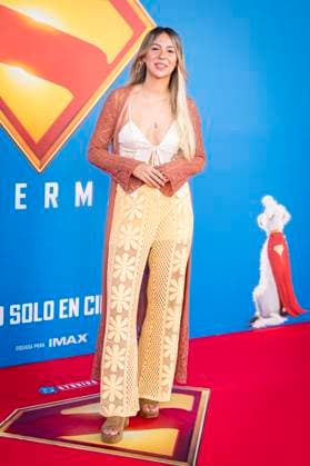 Superman Premiere, Madrid, Spain - 8 Jul 2025 Rebeca Ruiz attends to Superman Premiere at Capitol Cinema on July 8, 2025 in Madrid, Spain. (Credit: Miguel Escavias Alfa Images) Madrid Capitol Cinema Madrid Spain Copyright: x x2025xMiguelxEscavias AlfaxImagesx