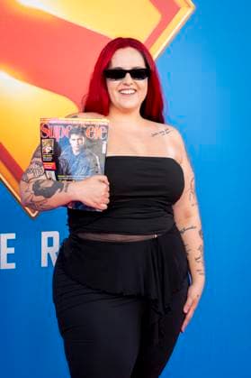 Superman Premiere, Madrid, Spain - 8 Jul 2025 Andrea Compton attends to Superman Premiere at Capitol Cinema on July 8, 2025 in Madrid, Spain. (Credit: Miguel Escavias Alfa Images) Madrid Capitol Cinema Madrid Spain Copyright: x x2025xMiguelxEscavias AlfaxImagesx