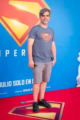 Superman Premiere, Madrid, Spain - 8 Jul 2025 Ernesto Sevilla attends to Superman Premiere at Capitol Cinema on July 8, 2025 in Madrid, Spain. (Credit: Miguel Escavias Alfa Images) Madrid Capitol Cinema Madrid Spain Copyright: x x2025xMiguelxEscavias AlfaxImagesx