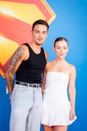 Superman Premiere, Madrid, Spain - 8 Jul 2025 Lucas Curoto, Marta Mena attend to Superman Premiere at Capitol Cinema on July 8, 2025 in Madrid, Spain. (Credit: Miguel Escavias Alfa Images) Madrid Capitol Cinema Madrid Spain Copyright: x x2025xMiguelxEscavias AlfaxImagesx