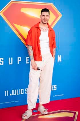 Superman Premiere, Madrid, Spain - 8 Jul 2025 Diego Matamoros attends to Superman Premiere at Capitol Cinema on July 8, 2025 in Madrid, Spain. (Credit: Miguel Escavias Alfa Images) Madrid Capitol Cinema Madrid Spain Copyright: x x2025xMiguelxEscavias AlfaxImagesx