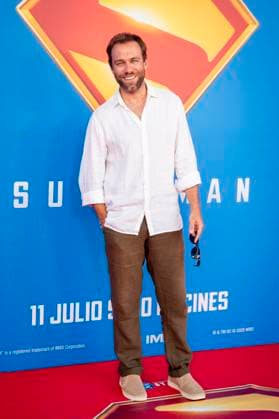 Superman Premiere, Madrid, Spain - 8 Jul 2025 Carlos Serrano attends to Superman Premiere at Capitol Cinema on July 8, 2025 in Madrid, Spain. (Credit: Miguel Escavias Alfa Images) Madrid Capitol Cinema Madrid Spain Copyright: x x2025xMiguelxEscavias AlfaxImagesx