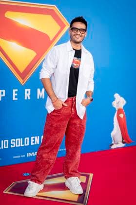 Superman Premiere, Madrid, Spain - 8 Jul 2025 David Moreno attends to Superman Premiere at Capitol Cinema on July 8, 2025 in Madrid, Spain. (Credit: Miguel Escavias Alfa Images) Madrid Capitol Cinema Madrid Spain Copyright: x x2025xMiguelxEscavias AlfaxImagesx