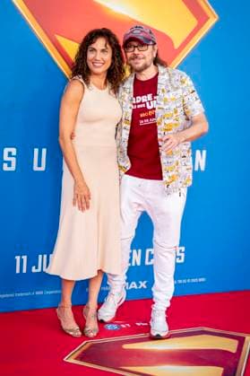 Superman Premiere, Madrid, Spain - 8 Jul 2025 Toni Acosta and Santiago Segura attend to Superman Premiere at Capitol Cinema on July 8, 2025 in Madrid, Spain. (Credit: Miguel Escavias Alfa Images) Madrid Capitol Cinema Madrid Spain Copyright: x x2025xMiguelxEscavias AlfaxImagesx