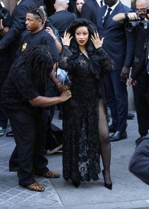 Cardi B Arrivals at Balenciaga Collection Haute Couture Fall Winter 2025 2026 fashion show during Paris Fashion Week PFW , on July 9th, 2025 Denis Guignebourg Bestimage Celebrities at Balenciaga Collection fashion show, during Paris Fashion Week, on July 9th, 2025 Paris France  Copyright: xDenisxGuignebourgx xBestimagexDenisxGuignebourgx xBestimagex