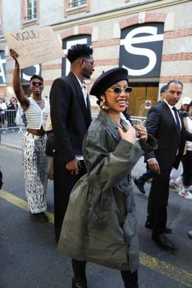 Cardi B arrives at the Maison Margiela Fall Winter 2025 2026 Haute Couture Collection show during Paris Fashion Week PFW at Centquatre in Paris, France, on July 9, 2025 Yoann Ouahcene Bestimage Cardi B arrives at the Maison Margiela Fall Winter 2025 2026 Haute Couture Collection show during Paris Fashion Week PFW at Centquatre in Paris, France, on July 9, 2025 Paris France  Copyright: xYoannxOuahcenex xBestimagexYoannxOuahcenex xBestimagex