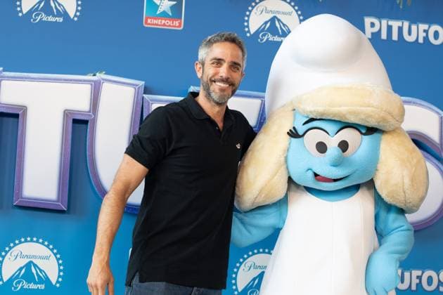 Smurfs (Pitufos) premiere at Cine Kinepolis in Madrid, Spain - 09 Jul 2025 Roberto Leal attends the Smurfs (Pitufos) premiere at Cine Kinepolis in Madrid. Madrid Spain Copyright: xAtilanoxGarciax xSOPAxImagesx FOTO43349