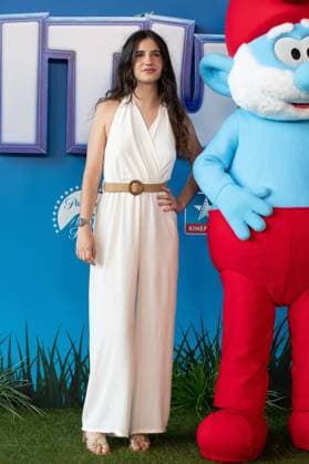 July 9, 2025, Madrid, Spain: Bruna Garcia attends the Smurfs (Pitufos) premiere at Cine Kinepolis in Madrid. Madrid Spain - ZUMAs197 20250709_aaa_s197_280 Copyright: xAtilanoxGarciax