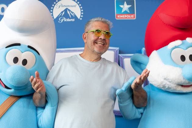 July 9, 2025, Madrid, Spain: Florentino Fernandez attends the Smurfs (Pitufos) premiere at Cine Kinepolis in Madrid. Madrid Spain - ZUMAs197 20250709_aaa_s197_283 Copyright: xAtilanoxGarciax