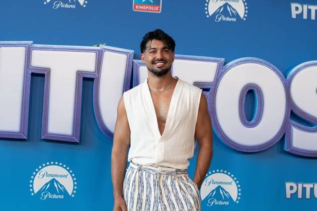July 9, 2025, Madrid, Spain: Jorge Gonzalez attends the Smurfs (Pitufos) premiere at Cine Kinepolis in Madrid. Madrid Spain - ZUMAs197 20250709_aaa_s197_292 Copyright: xAtilanoxGarciax