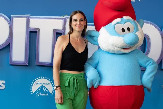July 9, 2025, Madrid, Spain: Conchita attends the Smurfs (Pitufos) premiere at Cine Kinepolis in Madrid. Madrid Spain - ZUMAs197 20250709_aaa_s197_293 Copyright: xAtilanoxGarciax
