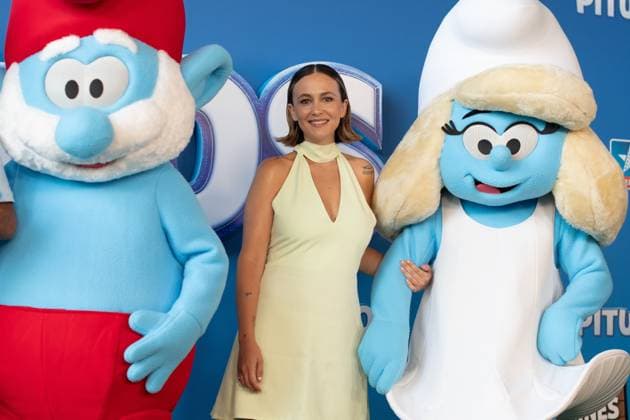 July 9, 2025, Madrid, Spain: Rigoberta Bandini attends the Smurfs (Pitufos) premiere at Cine Kinepolis in Madrid. Madrid Spain - ZUMAs197 20250709_aaa_s197_295 Copyright: xAtilanoxGarciax