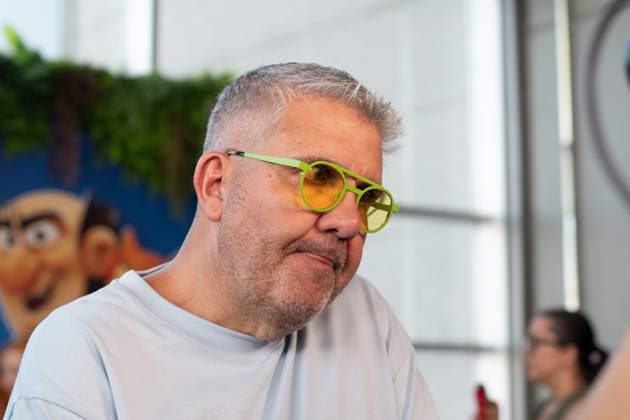 July 9, 2025, Madrid, Spain: Florentino Fernandez attends the Smurfs (Pitufos) premiere at Cine Kinepolis in Madrid. Madrid Spain - ZUMAs197 20250709_aaa_s197_308 Copyright: xAtilanoxGarciax