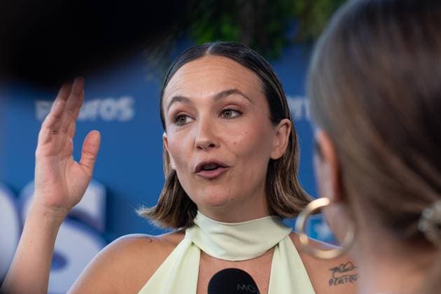 July 9, 2025, Madrid, Spain: Rigoberta Bandini attends the Smurfs (Pitufos) premiere at Cine Kinepolis in Madrid. Madrid Spain - ZUMAs197 20250709_aaa_s197_309 Copyright: xAtilanoxGarciax