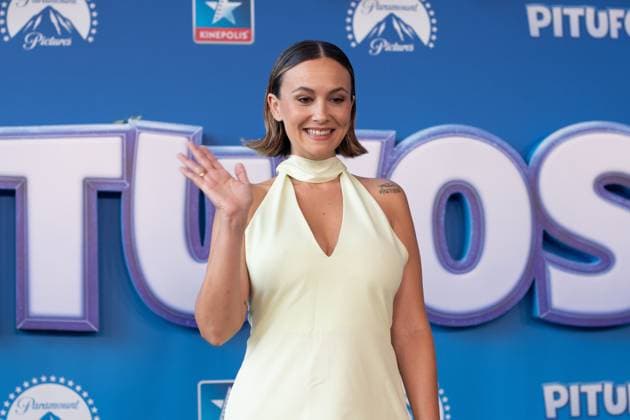July 9, 2025, Madrid, Spain: Rigoberta Bandini attends the Smurfs (Pitufos) premiere at Cine Kinepolis in Madrid. Madrid Spain - ZUMAs197 20250709_aaa_s197_310 Copyright: xAtilanoxGarciax