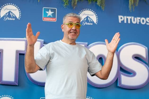 July 9, 2025, Madrid, Spain: Florentino Fernandez attends the Smurfs (Pitufos) premiere at Cine Kinepolis in Madrid. Madrid Spain - ZUMAs197 20250709_aaa_s197_316 Copyright: xAtilanoxGarciax